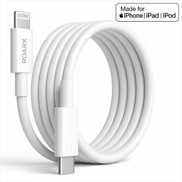 RoarX Lightning Cable 6 A 1 m Original quality Type-C to Lightning Cable Apple Certified (Mfi) Sync & Charge Cable