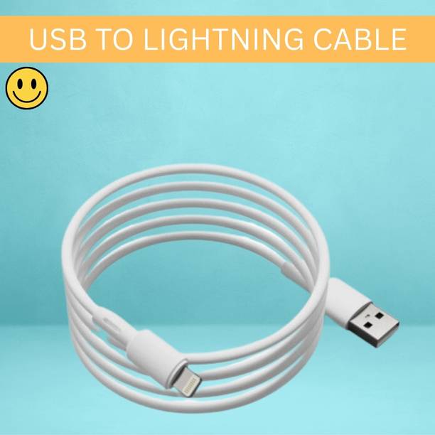 SACRO Lightning Cable 1 m USB A to Lightning Cable Fast Charger Compatible for iphone 11/12/13/14 proQ373