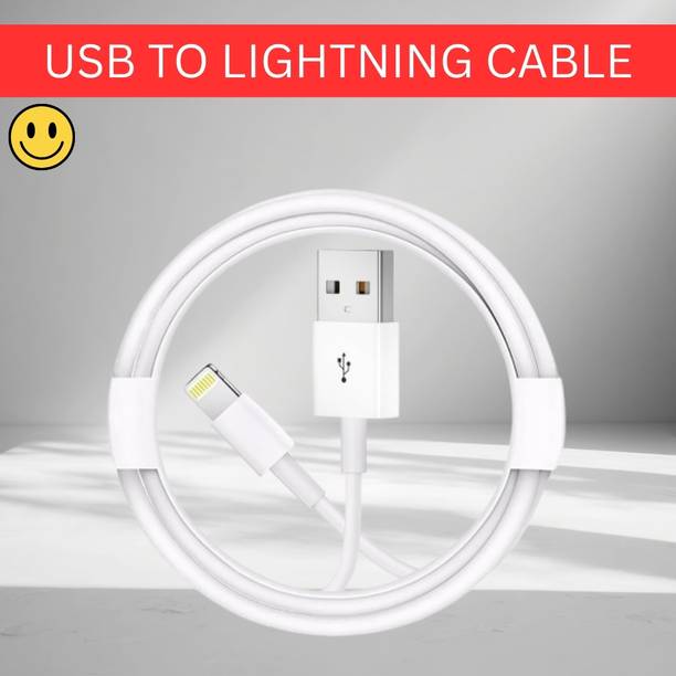 SACRO Lightning Cable 1 m USB A to Lightning Cable Fast Charger Compatible for iphone 11/12/13/14 proQ105