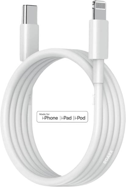 RoarX Lightning Cable 1 m Original 20W FAST CHARGING TYPE- C TO LIGHTNING CABLE