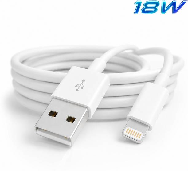 MMAK Lightning Cable 2.4 A 1 m USB Type-A to Lightning Fast Charging Data Cable Supports all iOS Devices