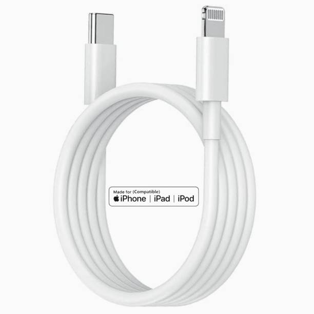 RoarX Lightning Cable 3 A 1 m PVC 20 Watt PD USB C to L...