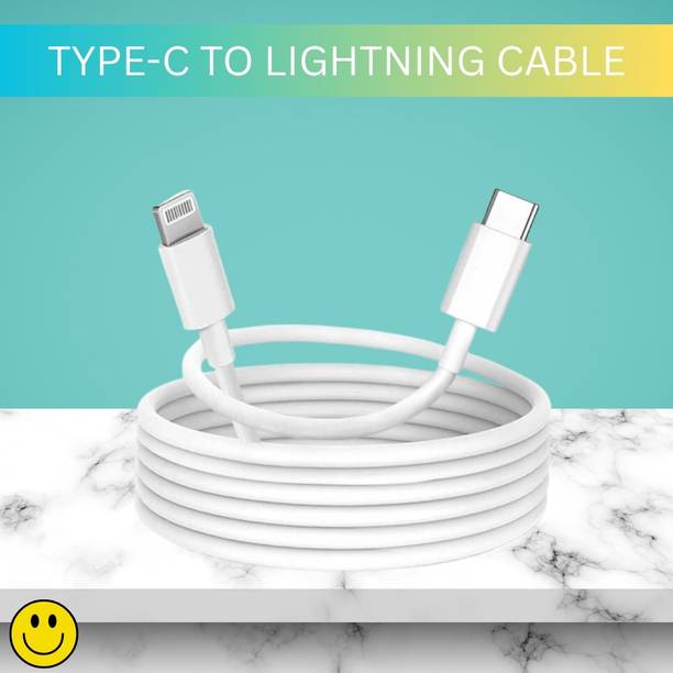 SACRO Lightning Cable 1 m USB C to Lightning Cable Mobile Charger Cable for iPhone Series 14/13/12/11Z331