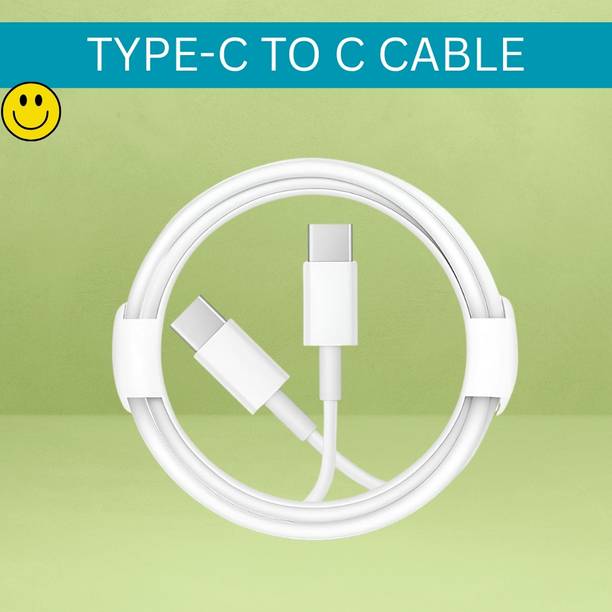 SACRO Lightning Cable 1 m Type C To Type C Charging Cable Compatible With Type C Mobile & Other DiviceT14