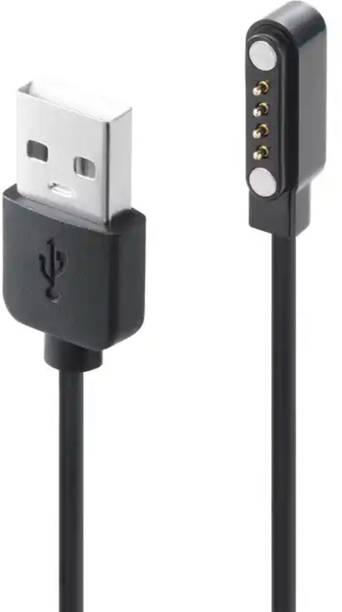 EYNK Magnetic Charging Cable 0.3 m 4 pin USB charger POGO pin cable for Wonder smartwatch