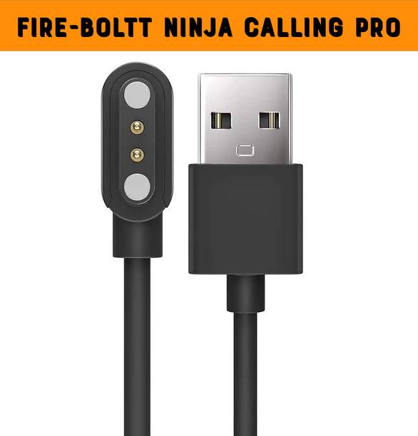 HexaGear Magnetic Charging Cable 0.3 m Fire-Boltt Ninja Calling Pro 1.69 inch Bluetooth Calling Smartwatch