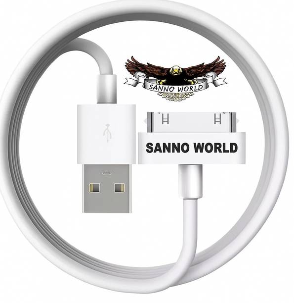 SANNO WORLD Magnetic Charging Cable 2.4 A 1.2 m USB Data Sync&Charger Cable for Apple i Phone 4/4s 3G iPhone iPod Nano USB Cable