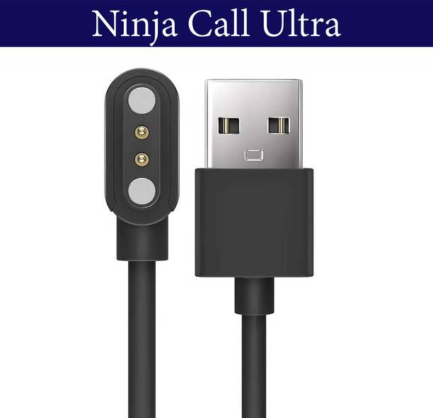 HexaGear Magnetic Charging Cable 0.6 m Fire-Boltt Ninja Call Ultra Smartwatch with Bluetooth Calling
