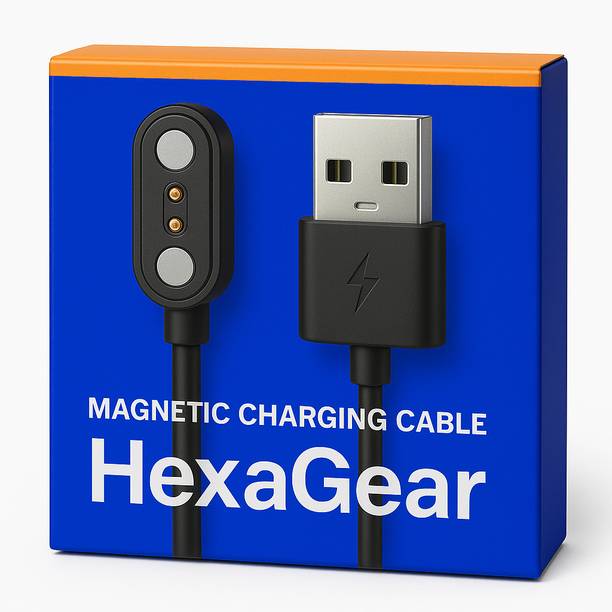 HexaGear Magnetic Charging Cable 1.5 A 1 m Metal Briaided Original Smart Watch Magnetic Charging Cable DO NOT WORK ANY OTHER SMART WATCH v1.102
