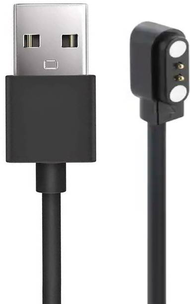 EYNK Magnetic Charging Cable 0.6 m Metal Braided Colorfit Icon Buzz 1.69" Display with Bluetooth Calling Smartwatch