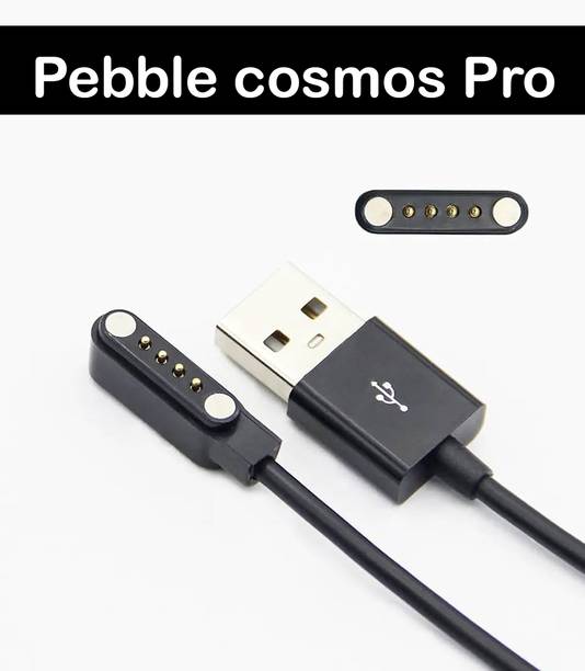 HexaGear Magnetic Charging Cable 0.6 m Pebble Cosmos Pro 1.7inch HD LCD display with Bluetooth calling function Smartwatch