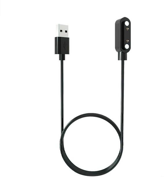 PazerPro Magnetic Charging Cable 0.6 m 2 Pin Charging Cable for Fastrack Optimus With 1.43 Smartwatch