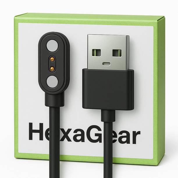 HexaGear Magnetic Charging Cable 1.5 A 1 m Metal Briaided Original Smart Watch Magnetic Charging Cable DO NOT WORK ANY OTHER SMART WATCH v1.61