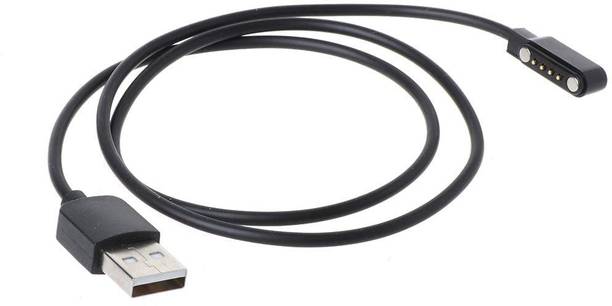 TROST Magnetic Charging Cable 0.3 m 4 Pin USB charger for FireBoltt 360 Pro Smartwatch