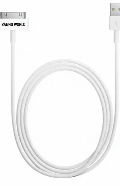 SANNO WORLD Magnetic Charging Cable 2.4 A 1.2 m USB Data Sync Charger Cable for 4/4s 3G