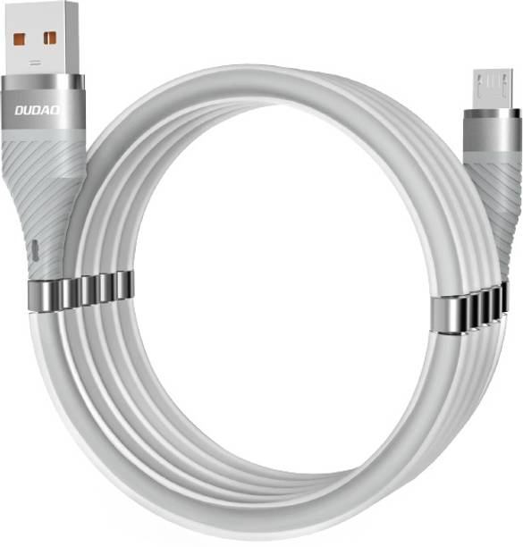 DUDAO Magnetic Charging Cable 5 A 1.2 m Self Winding Magnetic Cable, 5A Fast Charging And Data Transmission, Durable Unique Micro USB Charging Cable