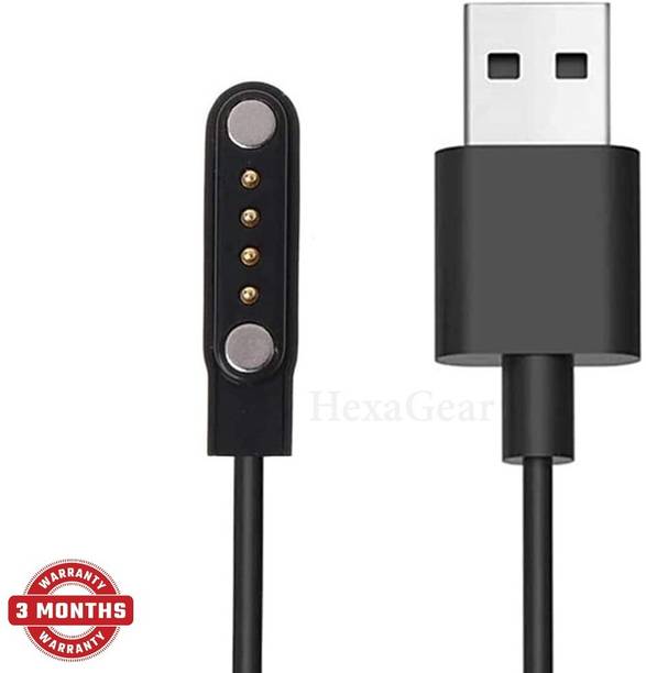 HexaGear Magnetic Charging Cable 1 A 0.5 m METAL BRAIDED Original Smart Watch Magnetic Charging Cable for Invincible Plus