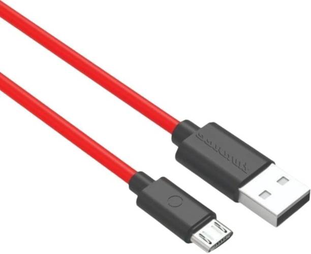twance Micro USB Cable 2.4 A 1 m PVC RE_1 Meter, 2.4A USB to micro USB Charging Cable, Red Color