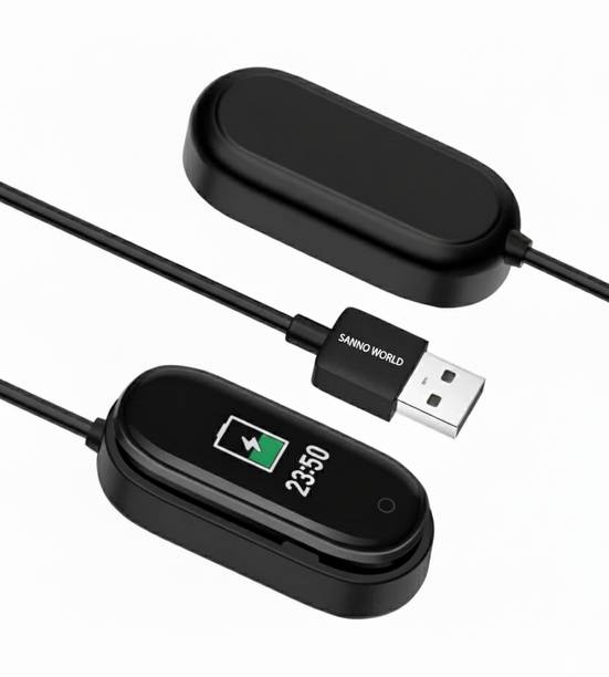 SANNO WORLD Micro USB Cable 0.20009999 m Replacement USB Charger for Smart Band 4 0.2 m Power Sharing Cable