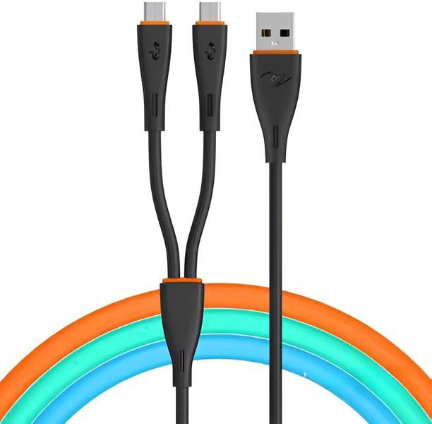 itel Micro USB Cable 2.1 A 1.2 m ICD-X11- Dual Micro USB