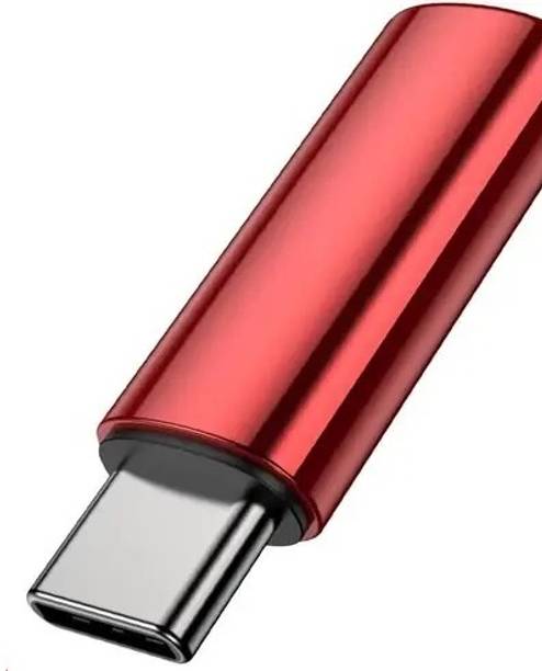 RALGUAT Mono Audio Cable 0.01 m Type C to 3.5mm Aux Audio Adapter for OnePlus, Noise Cancel Headphones Jack Converter