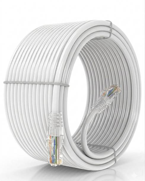 Sadow Patch Cable 30 m Cat6 30 Meter Ethernet Internet Network Cable High Speed RJ45 Patch LAN Wire