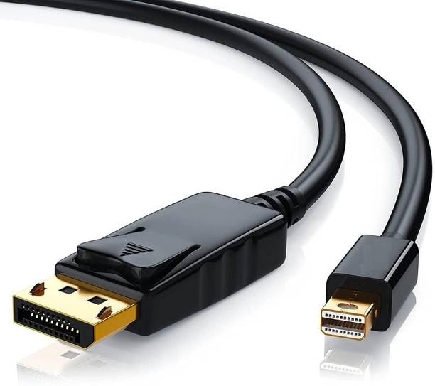 RuhZa Patch Cable 1.8 m Mini Displayport (Mini Dp) To Displayport Male To Male Thunderbolt Port Cable