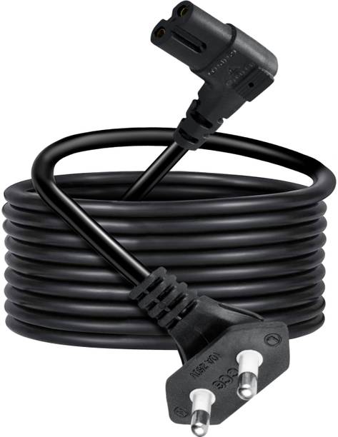 STORITE Power Cord 230 A 2 m Optical Fiber 2-Pin 2M L-Shape Universal Replacement AC 18AWG for Laptop Adapter
