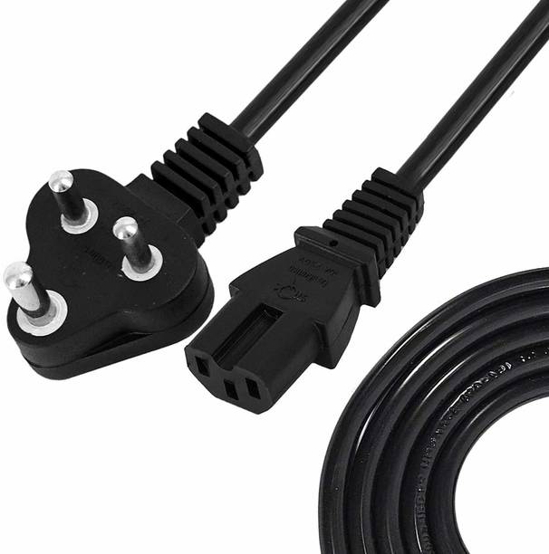 D25 Power Cord 5 A 1.5 m 1.5M Replacement Power Cable, for Monitor,Power Supply, TV, SMPS and Printer Computer PowerCord for Desktops PC & Printers/Monitor SMPS PowerCable IEC Mains