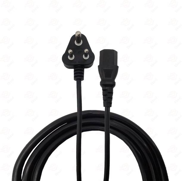 Eboxi Power Cord 1.5 m Heavy Duty Computer Power Cable Cord for Desktops PC and Printers/Monitor SMPS Power Cable IEC Mains Power Cable