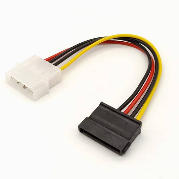 TAAPSEE Power Sharing Cable 0.7 m SATA Power Cable [1-Pack] 4 Pin Molex to SATA Power Cable Adapter