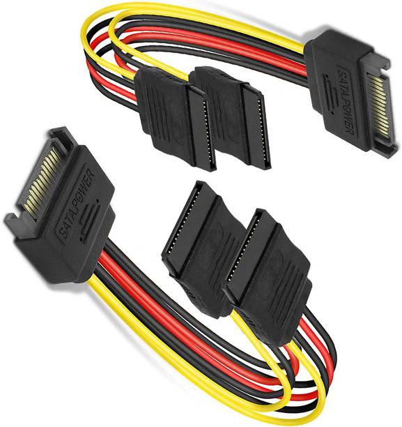 prass Power Sharing Cable 4.5 A 0.2 m PLASTIC Y-SATA-P2-POWER-2.1-PACK-OF-2