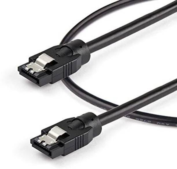 Etzin SAS Cable 0.4 m with Locking Latch 16 Inch Compatible for SATA HDD, SSD, CD Driver. SAS SATA Cable Pack Off-1(EPL-255TC-003)