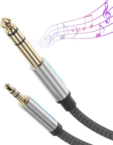 Zorbes Stereo Audio Cable 3 m Stereo Audio Cable 3.5mm to 6.35mm