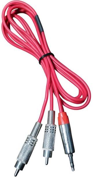 Moxe Stereo Audio Cable 1.5 m 3.5mm to 2-Male RCA Adapter Cable