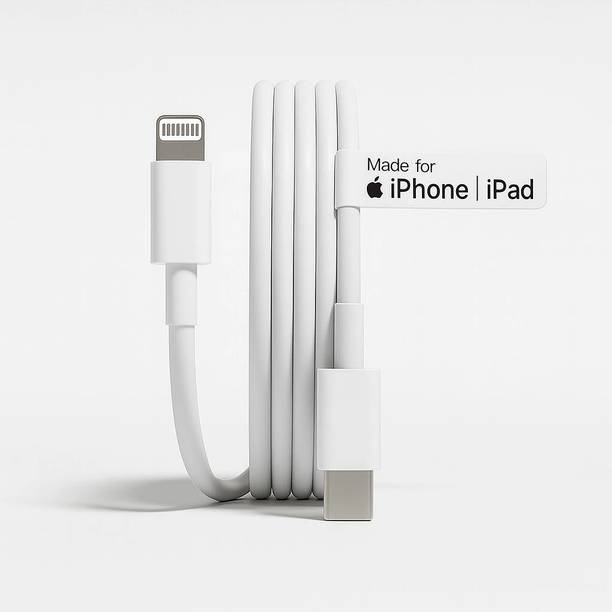 SB Lightning Cable 3 A 1 m Premium Lightning Cable | Fast Charging & Data Sync | Fast charging