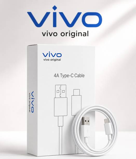 vivo USB Type C Cable 4 A 1 m Copper USB Type A To Type-C Cable