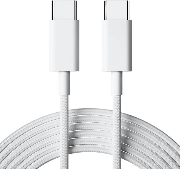 Orionis Type C 5 A 1 m Additional shielding (UTP) 60W USB-C to USB-C Charge Cable Type c to c Fast Charging and Durable Design type c cable