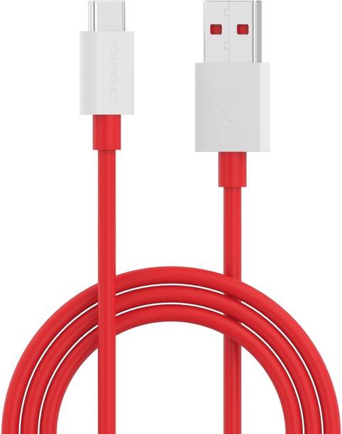 Portronics Type C 6 A 1 m Dash Pro 65W Fast Charging Cable