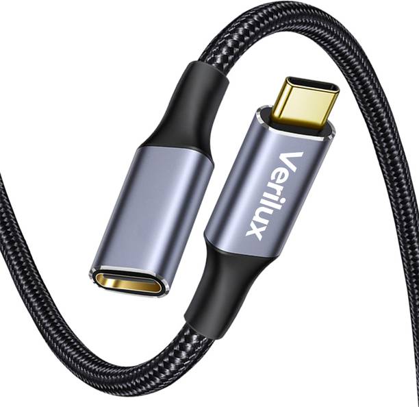 Verilux USB Type C Cable 2 m Usb C Extension Cable 6.6Ft 100W Fast Charging 2 Pack