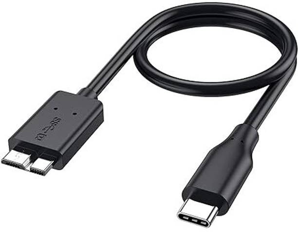 ALRITO Type C 0.3 m USB C to Micro B 3.0 Cable (5 Gbps), USB 3.1 External Hard Drive Cable