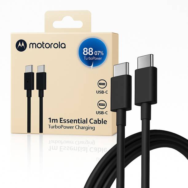 ज़िबक्स Moto 68W Turbopower Fast Charging Cable Type C