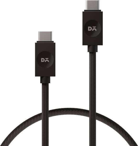 DailyObjects Type C 1.5 m POP-100W-TYPC-KVLR-COR-MGNT-CABL-BLK