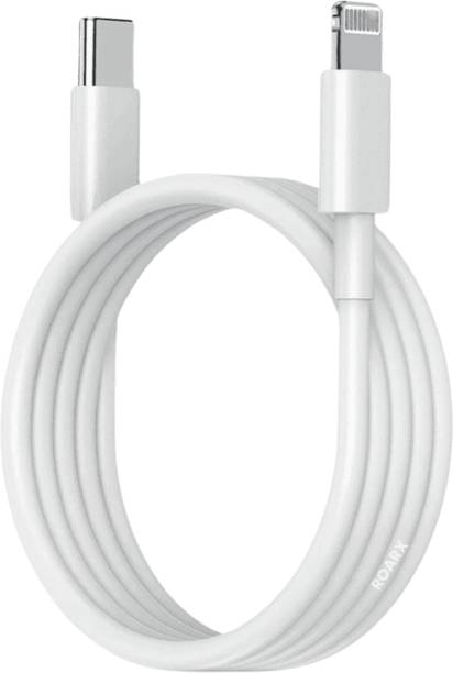 RoarX Type C 6 A 1 m Fast Charging (Apple MFi Certified) Lightning to USB TYPE C