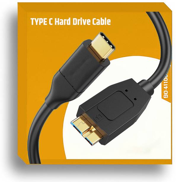 HexaGear Type C 3 A 1.5 m Copper Braiding Quick Transfer USB 3.1 Type-C to Micro-B Cable for HDD & External Disk
