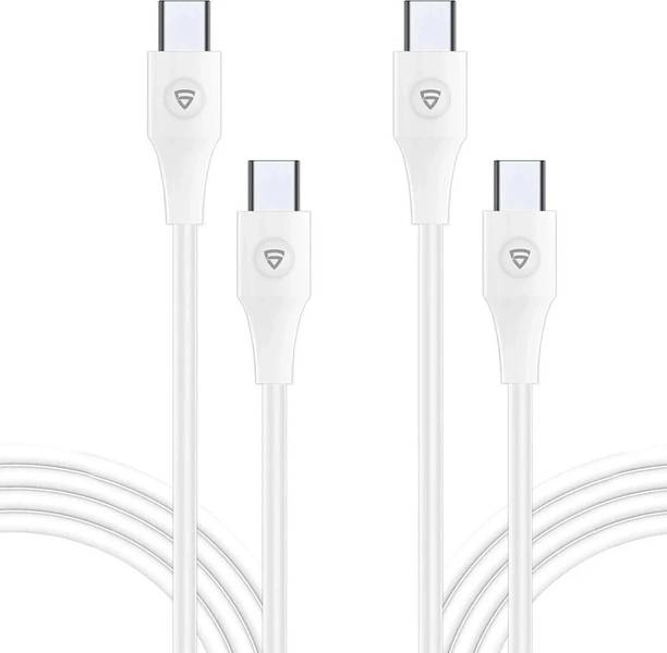 RAEGR Type C 1 m RapidLine USB Type-C to Type-C Cable Combo, (1M/3.3ft) |Upto 20W PD Fast Charging 3A