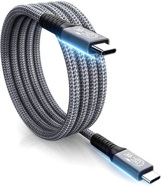 Verilux Type C 1.49 m Type C to Type C Fast Charging Cable Adapter Support 240W PD Fast Charging