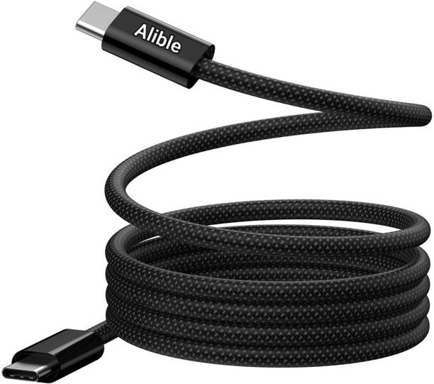 Alible Type C 1 m Nylon Braided Original 65W USB-C to Type C PD Charging Cable