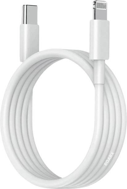 RoarX Type C 6 A 1 m Lightning Cable 1 m Apple Type C USB to Lightening, Fast Charging & Data Sync USB Cable