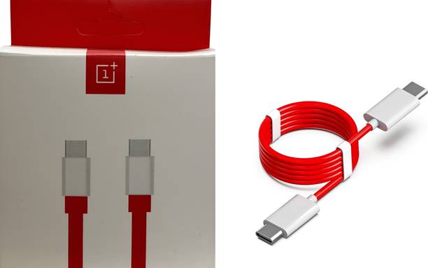 OnePlus Type C 1 m Fast Supervooc PD Type C to Type C Data Cable